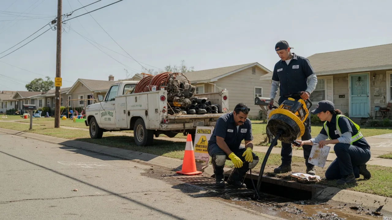 Drain Cleaning in Houston, OH near me